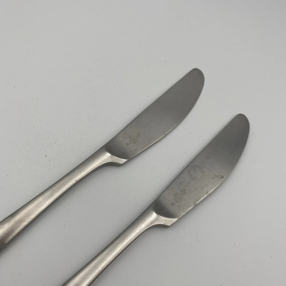 SET OF‎ 2 MCM DANSK VARIATION V STAINLESS STEEL 8-1/2